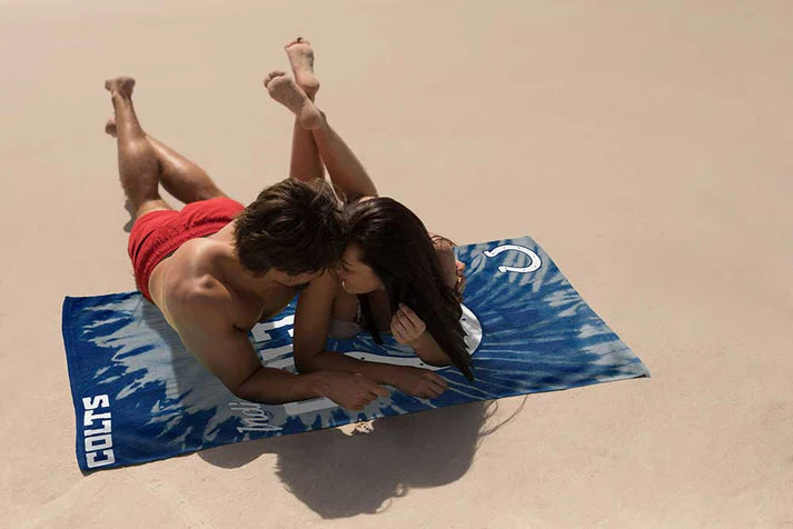 Indianapolis Colts 30" x 60" Psychedelic Beach Towel by The Northwest