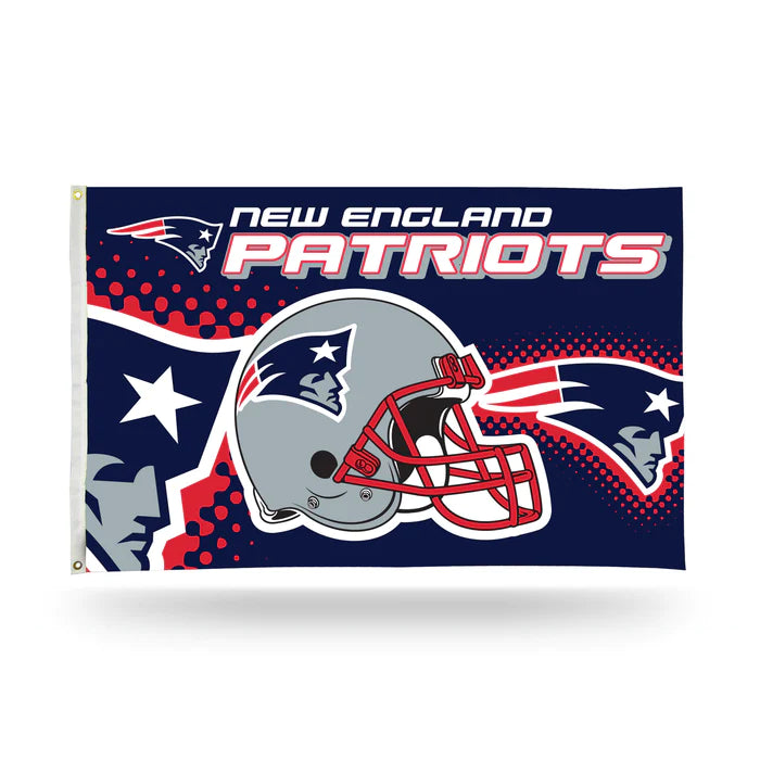 New England Patriots Football Flag