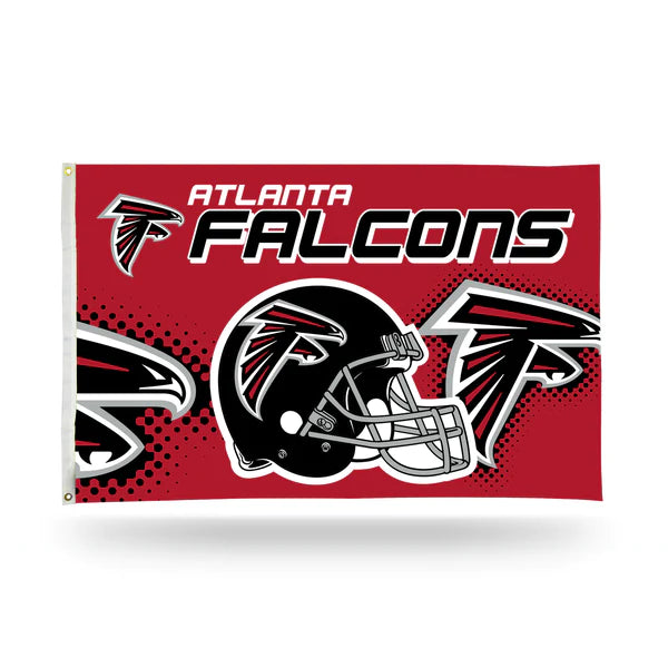 Atlanta Falcons Helmet 3' x 5' Flag