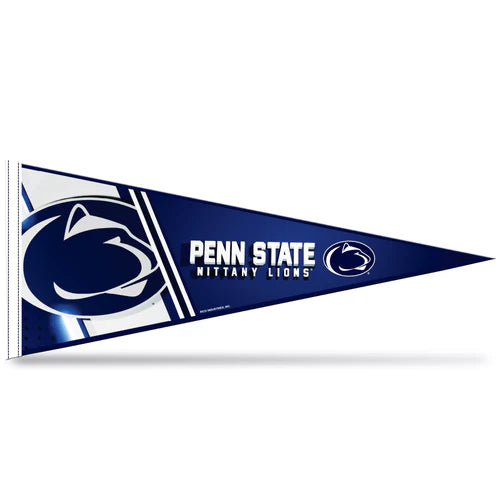 Penn State Nittany Lions NCAA 12x30 felt pennant with bold team graphics and colors, officially licensed by Rico.