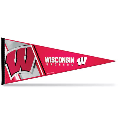 Wisconsin Badgers 12" x 30" Soft Felt Pennant by Rico