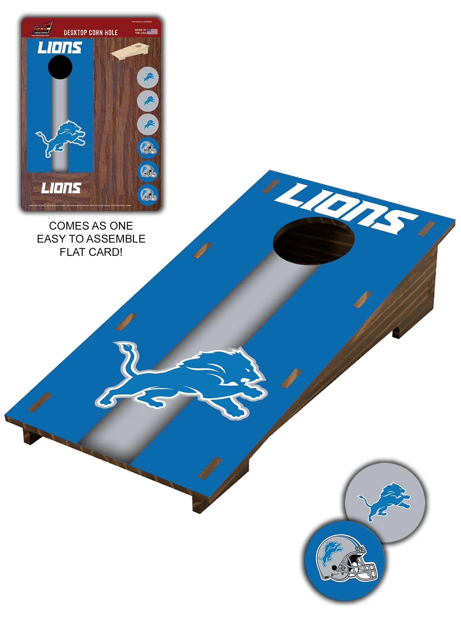 Detroit Lions — Colorful Creations