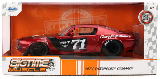 jada 1971 chevrolet camaro side view in box