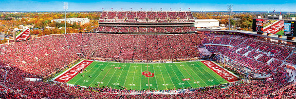 Oklahoma Sooners Panoramic Stadium 1000 Piece Puzzle - Center View by Nasterpieces