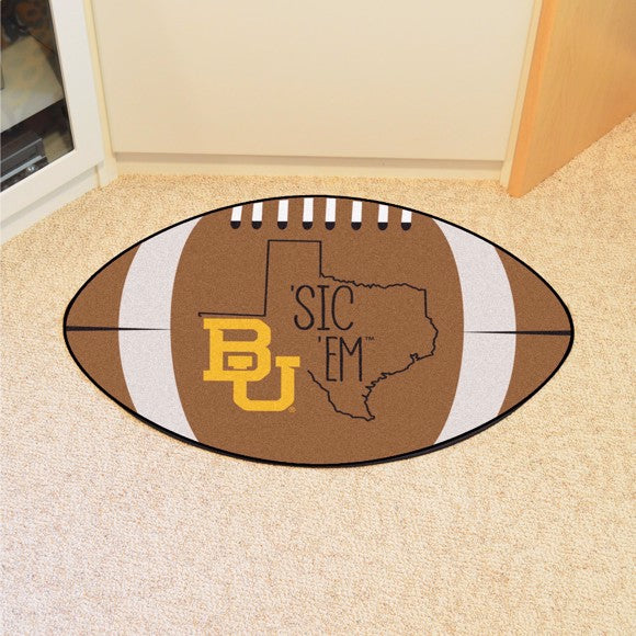 Baylor Bears Southern Style Football Rug / Mat