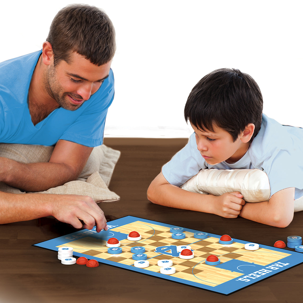 North Carolina Tar Heels Checkers Board Game by Masterpieces