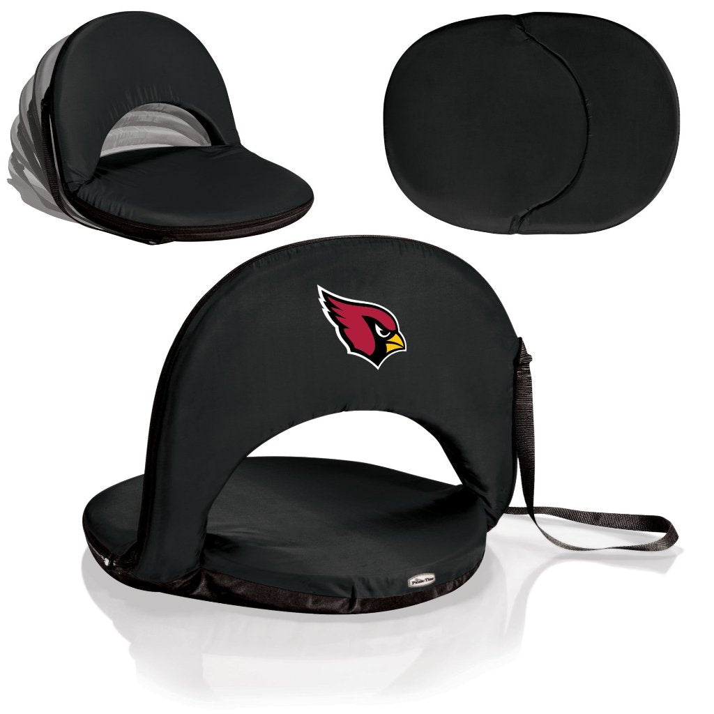 Arizona Cardinals - Oniva Portable Reclining Seat, (Black)