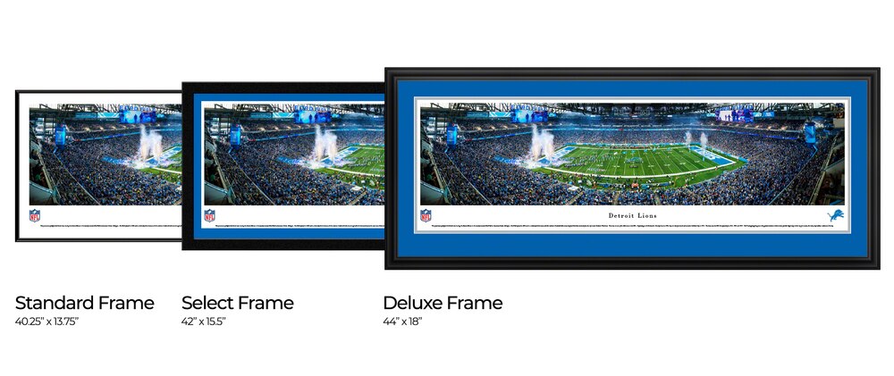 Detroit Lions Ford Field Panoramic Picture by Blakeway Panoramas