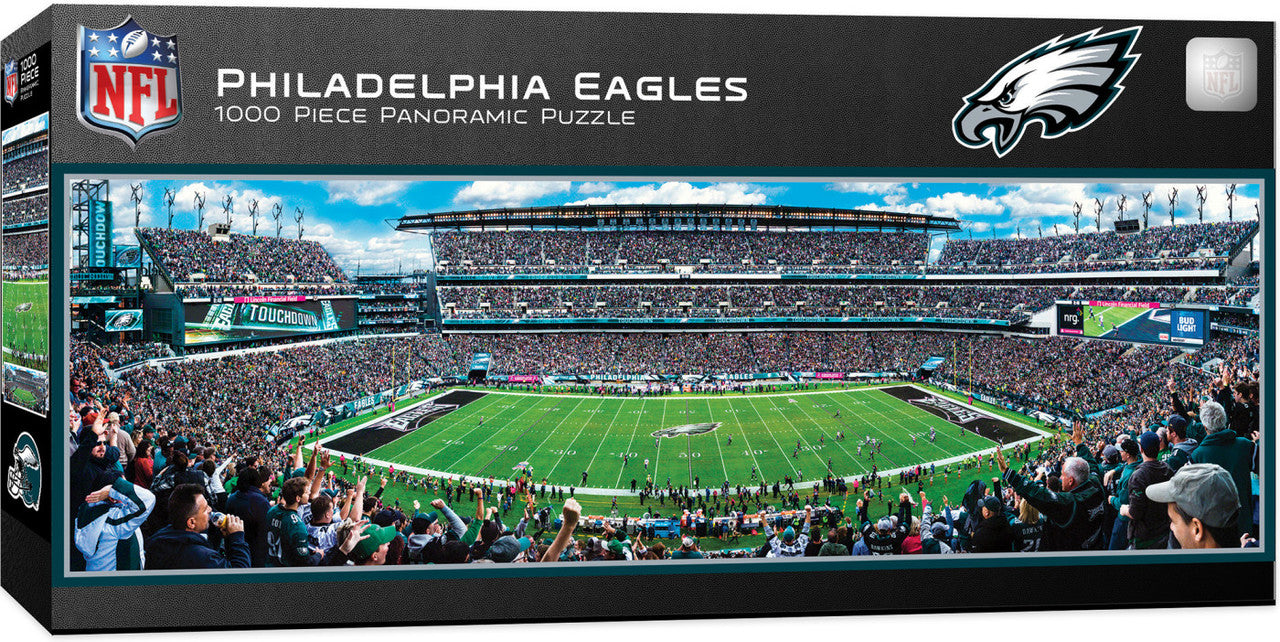 Philadelphia Eagles Panoramic Stadium 1000 Piece Puzzle - Center View –  Eicholtz Sports