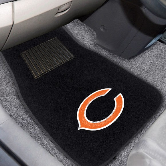 Chicago Bears 2-pc Embroidered Car Mat Set by Fanmats