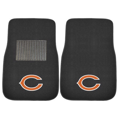 Chicago Bears 2-pc Embroidered Car Mat Set by Fanmats