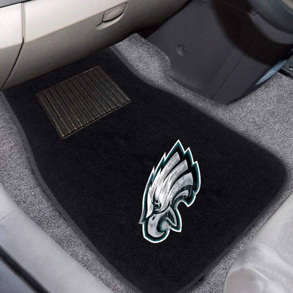 Philadelphia Eagles 2-pc Embroidered Car Mat Set by Fanmats