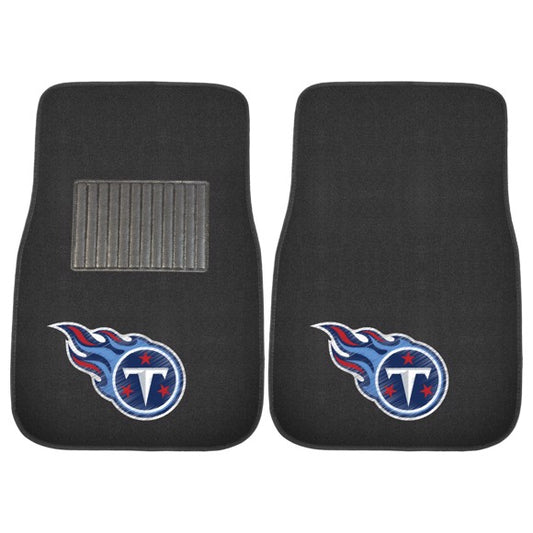 Tennessee Titans 2-pc Embroidered Car Mat Set by Fanmats