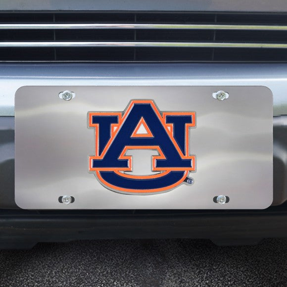 Auburn Tigers Chrome Diecast 3D License Plate by Fanmats