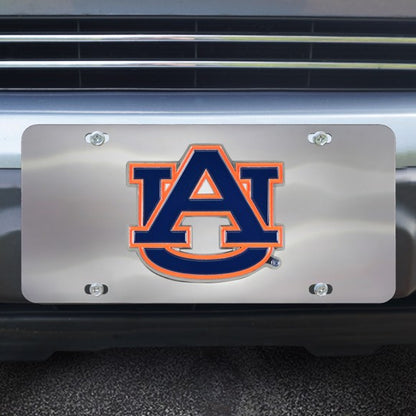 Auburn Tigers Chrome Diecast 3D License Plate by Fanmats