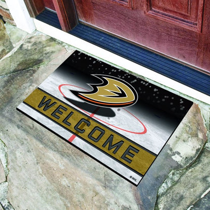 Anaheim Ducks Crumb Rubber Door Mat by Fanmats