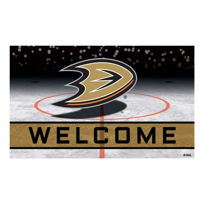 Anaheim Ducks Crumb Rubber Door Mat by Fanmats