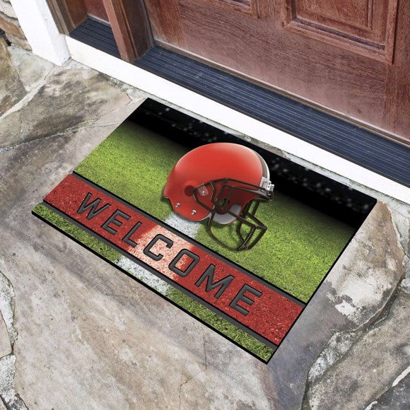 Cleveland Browns Crumb Rubber Door Mat by Fanmats