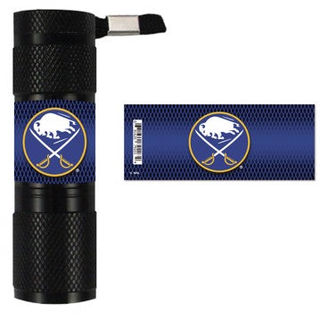 Buffalo Sabres LED Flashlight with Team Graphics and 9 Super Bright LEDs - Officially Licensed, Tough Aluminum Construction, Free Shipping