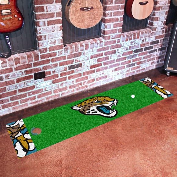 Jacksonville Jaguars NFL x FIT Green Putting Mat by Fanmats