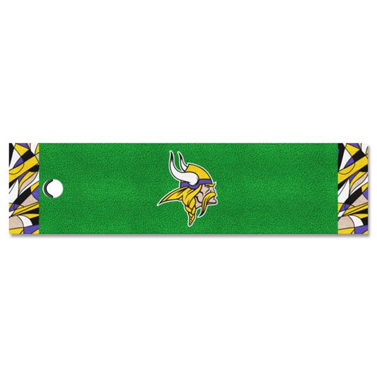Minnesota Vikings NFL x FIT Green Putting Mat by Fanmats
