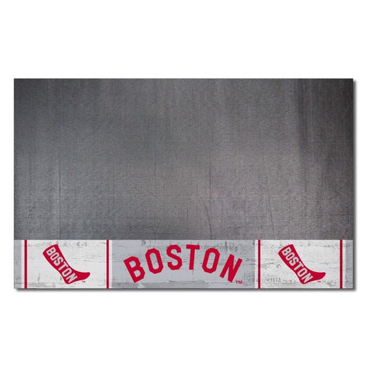Boston Red Sox 26" x 42" Retro Grill Mat by Fanmats