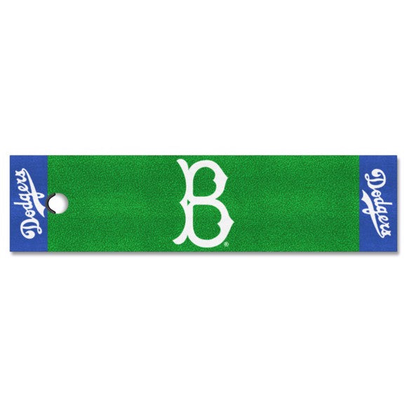 Brooklyn Dodgers Putting Green Mat - Retro Collection by Fanmats