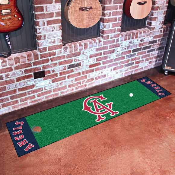 Anaheim Angels Putting Green Mat - Retro Collection by Fanmats