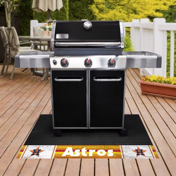 Houston Astros Grill Mat - Retro Collection by Fanmats