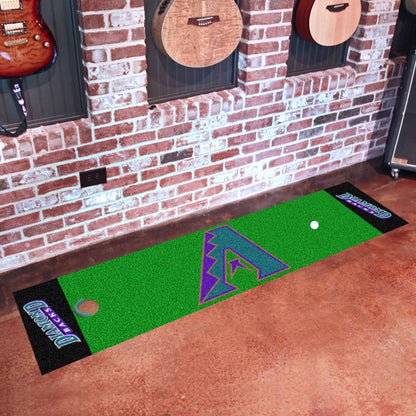 Arizona Diamondbacks Putting Green Mat - Retro Collection by Fanmats