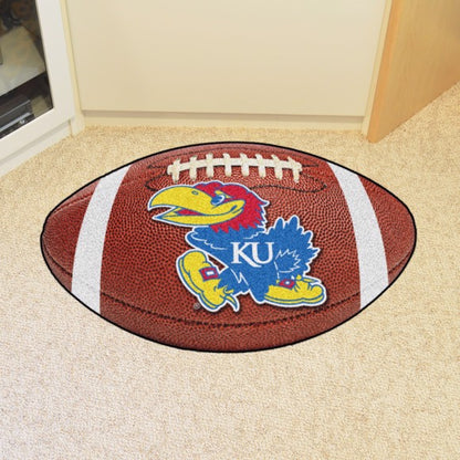 Kansas Jayhawks Football Rug / Mat by Fanmats