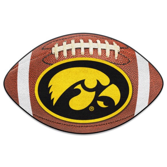 Iowa Hawkeyes Football Rug / Mat by Fanmats