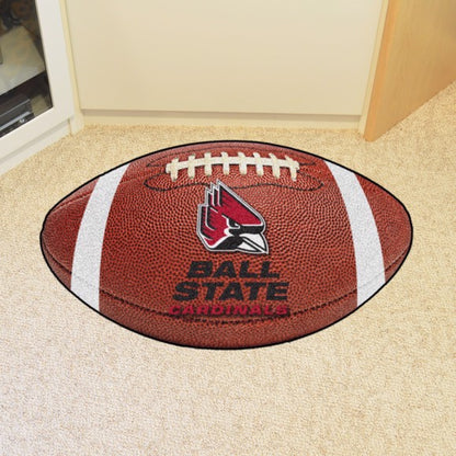 Ball State Cardinals Football Rug / Mat by Fanmats