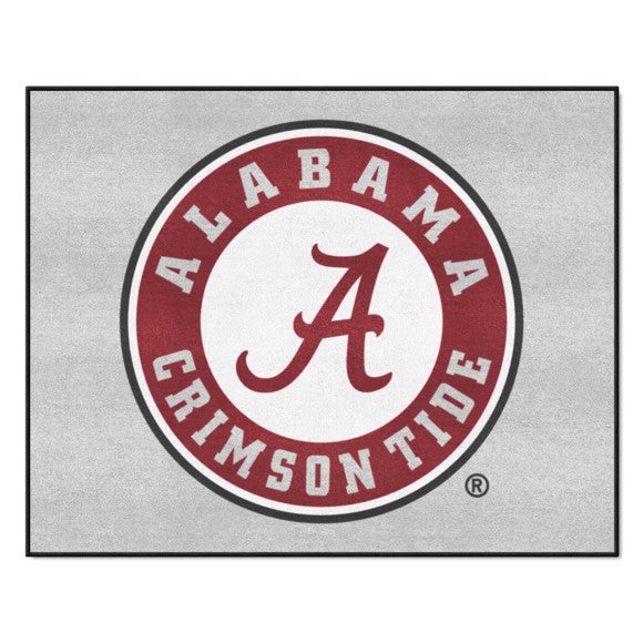 Alabama Crimson Tide Gray All Star Rug / Mat by Fanmats