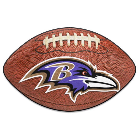 Baltimore Ravens Football Rug / Mat by Fanmats