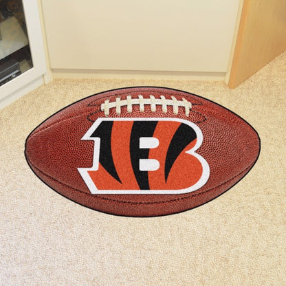 Cincinnati Bengals Football Rug / Mat by Fanmats