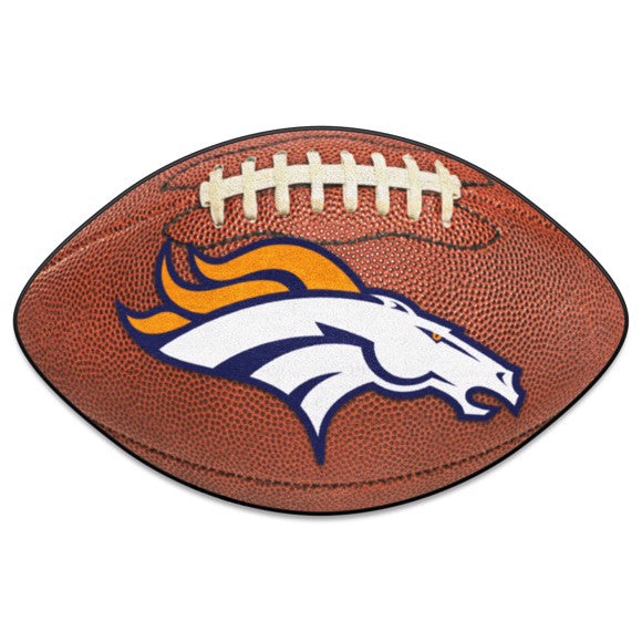 Denver Broncos Football Rug / Mat by Fanmats