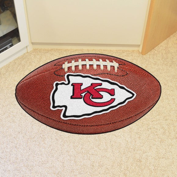 Kansas City Chiefs Football Rug / Mat by Fanmats