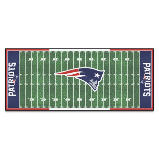 New England Patriots Football Field Runner / Mat by Fanmats