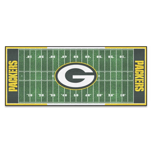 Green Bay Packers 30 X 72 Ticket Runner Area Rug Floor Mat NFL FANMATS for  sale online