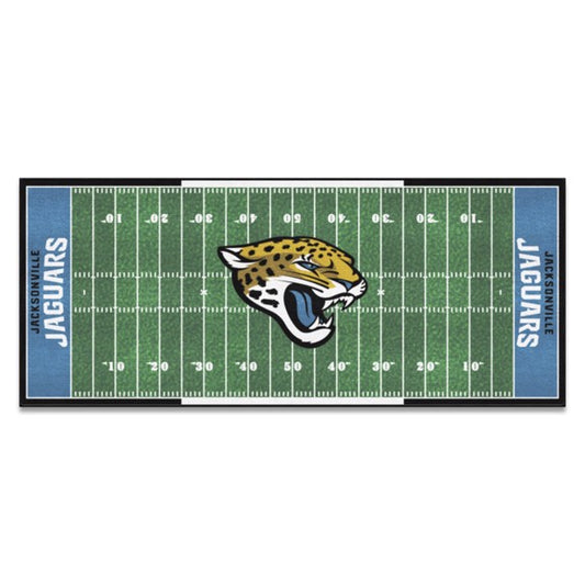Jacksonville Jaguars Football Field Runner / Mat by Fanmats