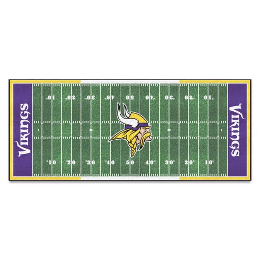 Minnesota Vikings Football Field Runner / Mat by Fanmats