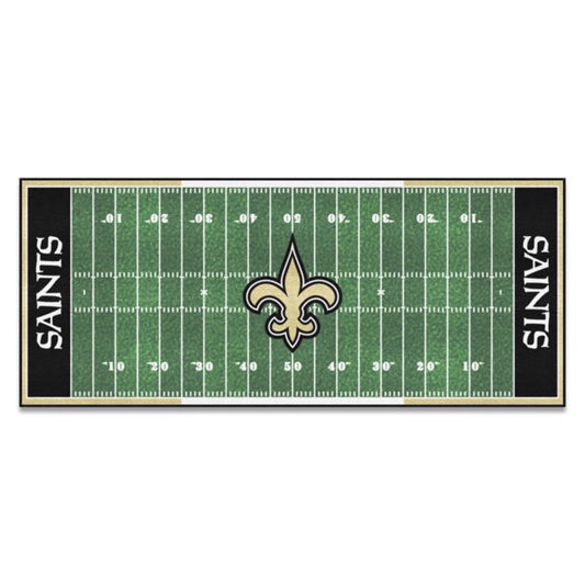 New Orleans Saints Football Field Runner / Mat by Fanmats