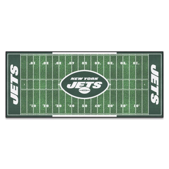 New York Jets Football Field Runner / Mat by Fanmats