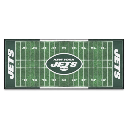 New York Jets Football Field Runner / Mat by Fanmats