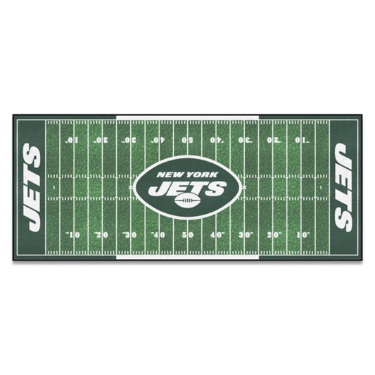 New York Jets Football Field Runner / Mat by Fanmats