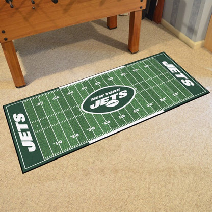 New York Jets Football Field Runner / Mat by Fanmats