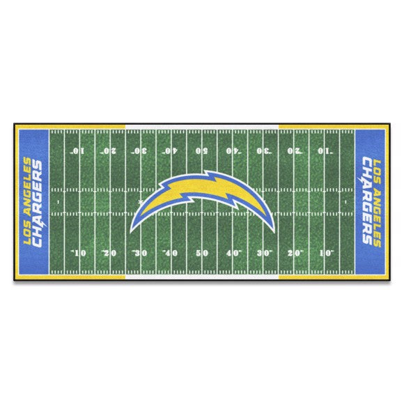 Los Angeles Chargers Football Field Runner / Mat by Fanmats