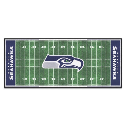 Seattle Seahawks Football Field Runner / Mat by Fanmats