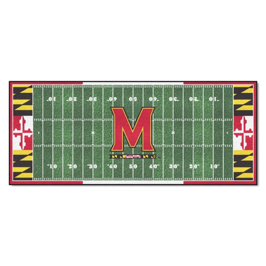 Maryland Terrapins 30" x 72" Football Field Runner / Mat by Fanmats